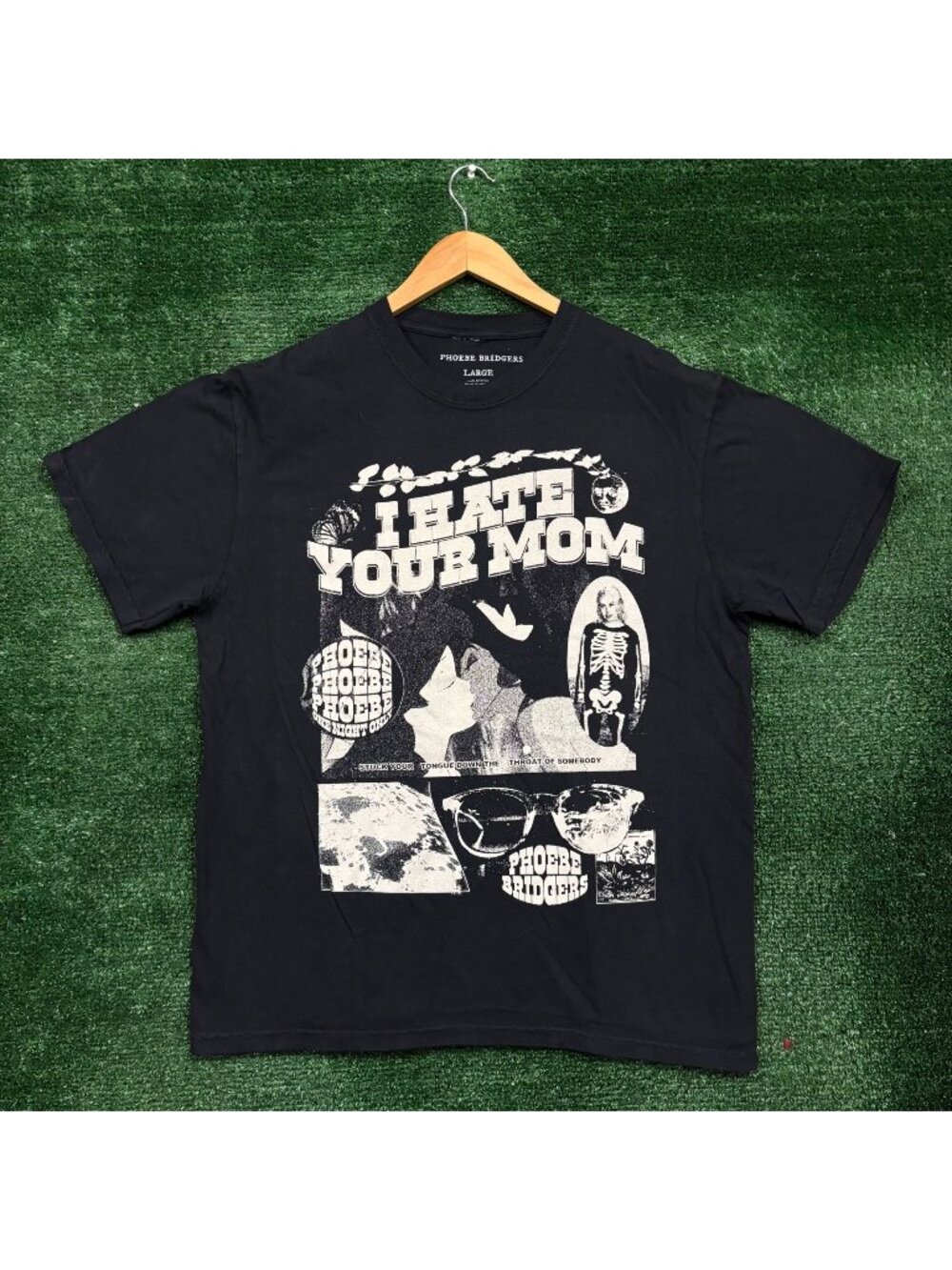 Phoebe Bridgers I Hate Your Mom Tour Tshirt size large